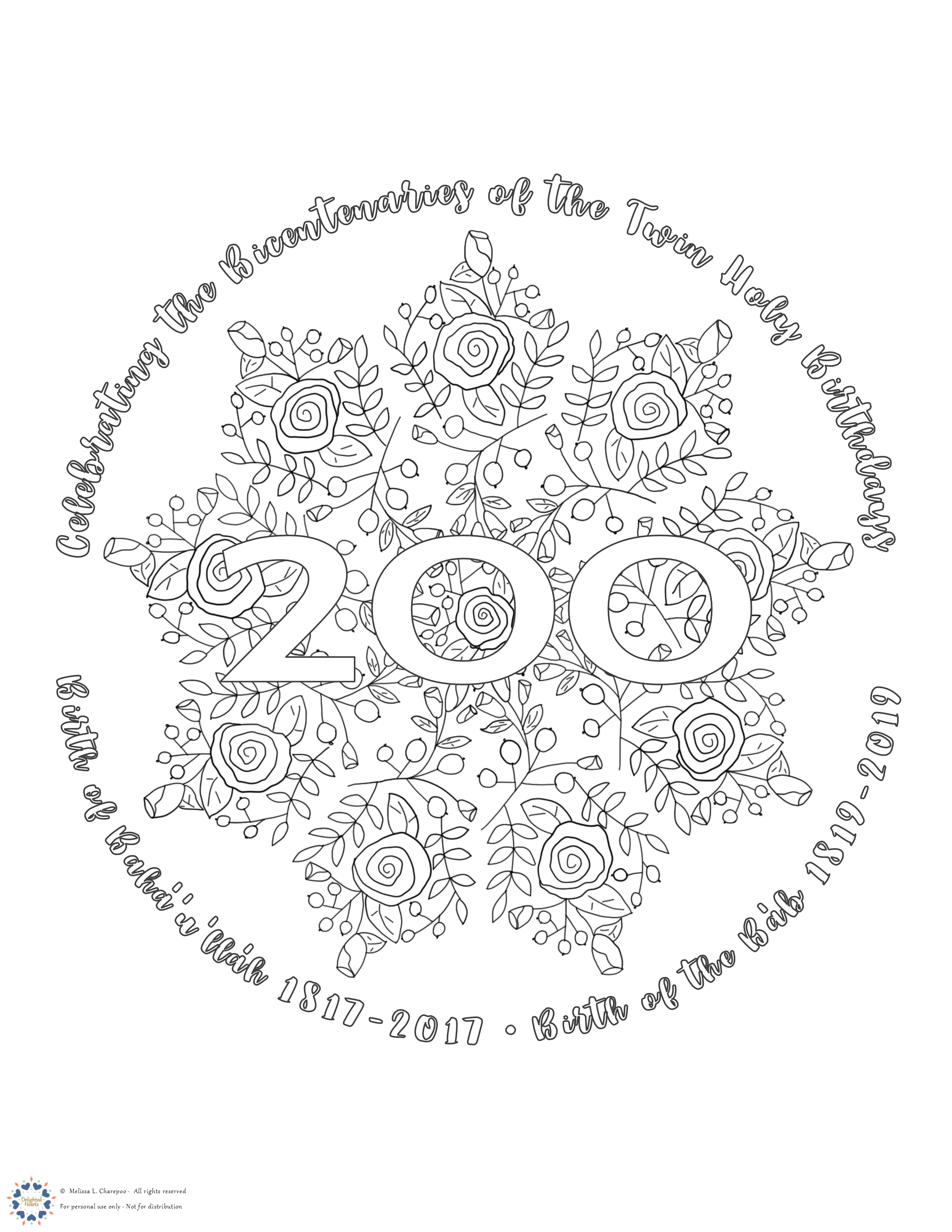 2017_DHLLC_Melissa Charepoo_ Bicentenaries of the Twin Holy Birthdays_Both