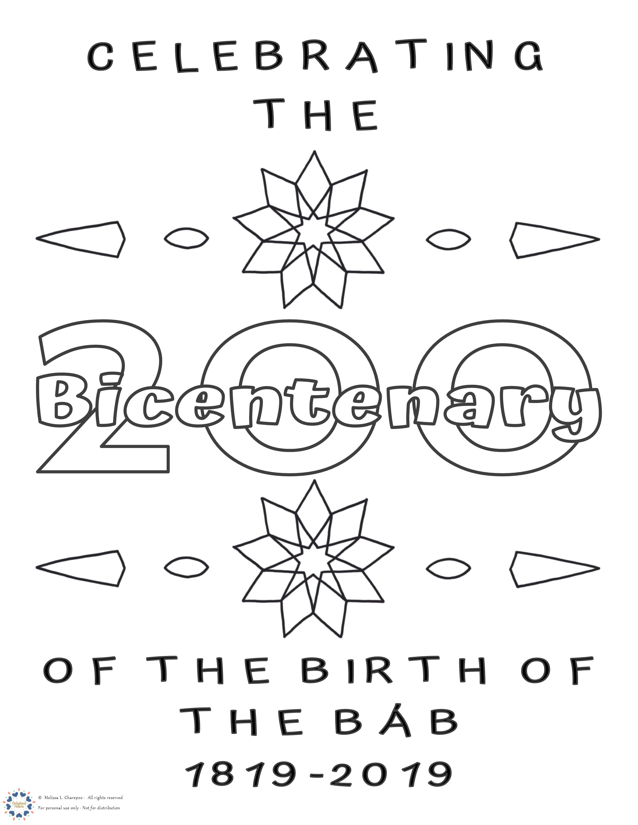 2017_DHLLC_Melissa Charepoo_ Bicentenaries of the Twin Holy Birthdays_younger children_Bab